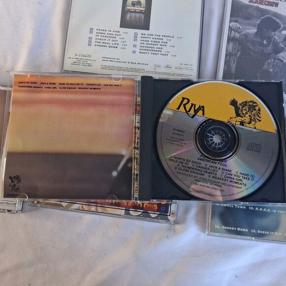 John Cougar Mellencamp CD Lot 5 Scarecrow American Fool Lonesome Jubilee Rock - Picture 3 of 7